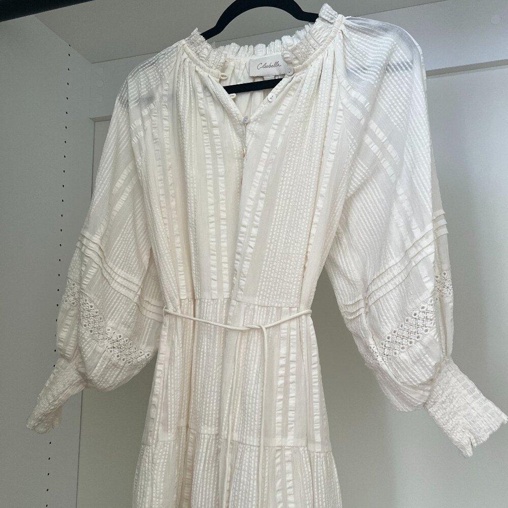 Cleobella - long sleeve, white dress